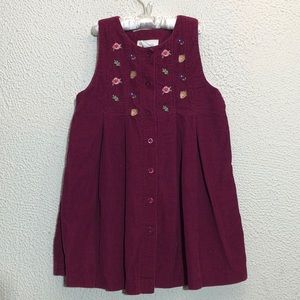 Vintage corduroy dress